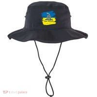 Ukrainian Flag Russian War Ship Go Fuck Yourself Bucket Hat thumb 0
