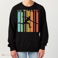 Ultimate Frisbee Retro Player Flying Disc College Cute Gift Women's Sweatshirt thumb 0