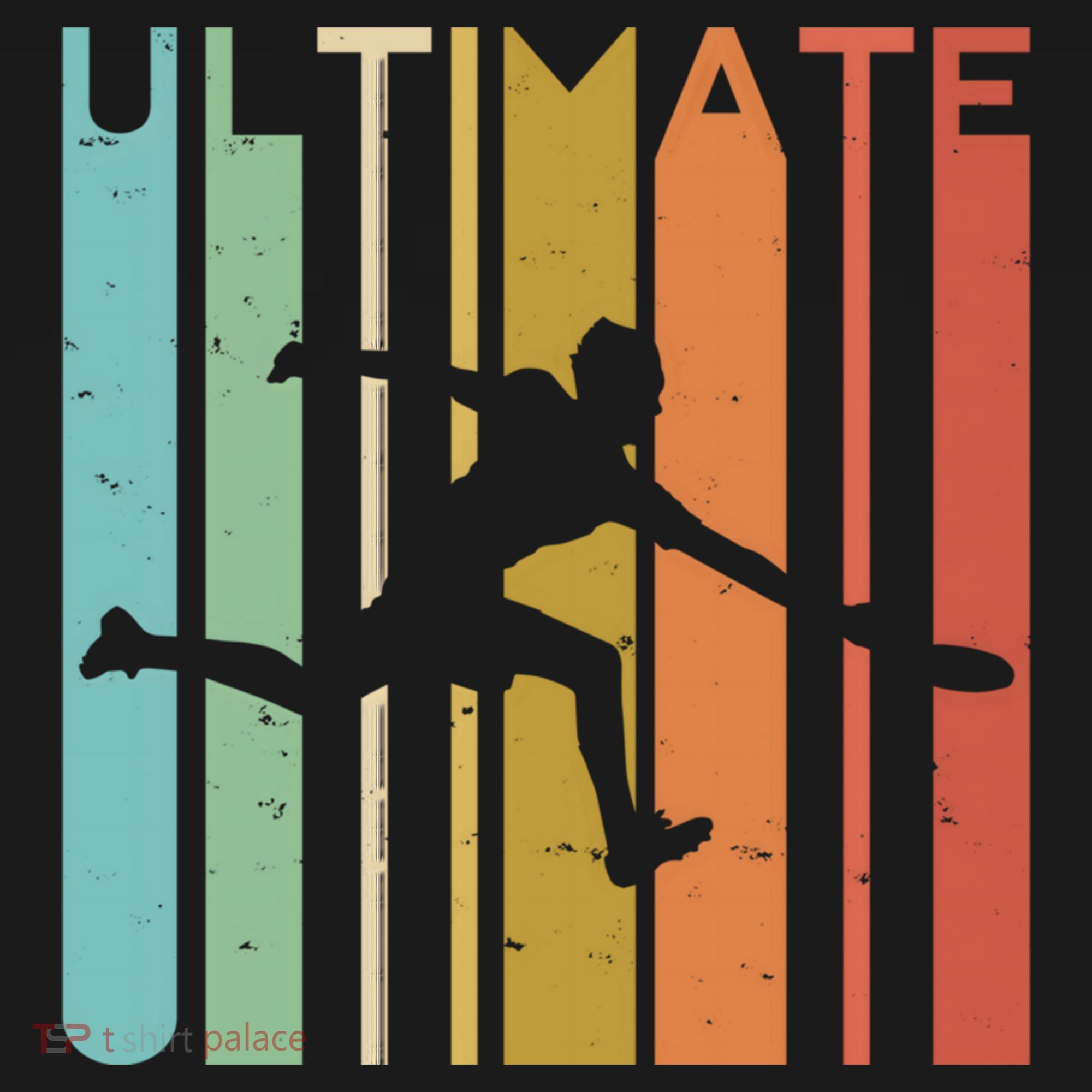 Ultimate Frisbee Retro Player Flying Disc College Cute Gift Bucket Hat