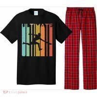 Ultimate Frisbee Retro Player Flying Disc College Cute Gift Pajama Set thumb 0