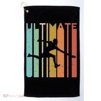 Ultimate Frisbee Retro Player Flying Disc College Cute Gift Golf Towel thumb 0
