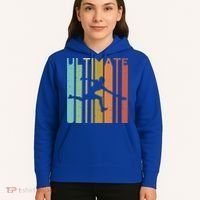 Ultimate Frisbee Retro Player Flying Disc College Cute Gift Hoodie thumb 5