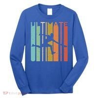 Ultimate Frisbee Retro Player Flying Disc College Cute Gift Long Sleeve Shirt thumb 0