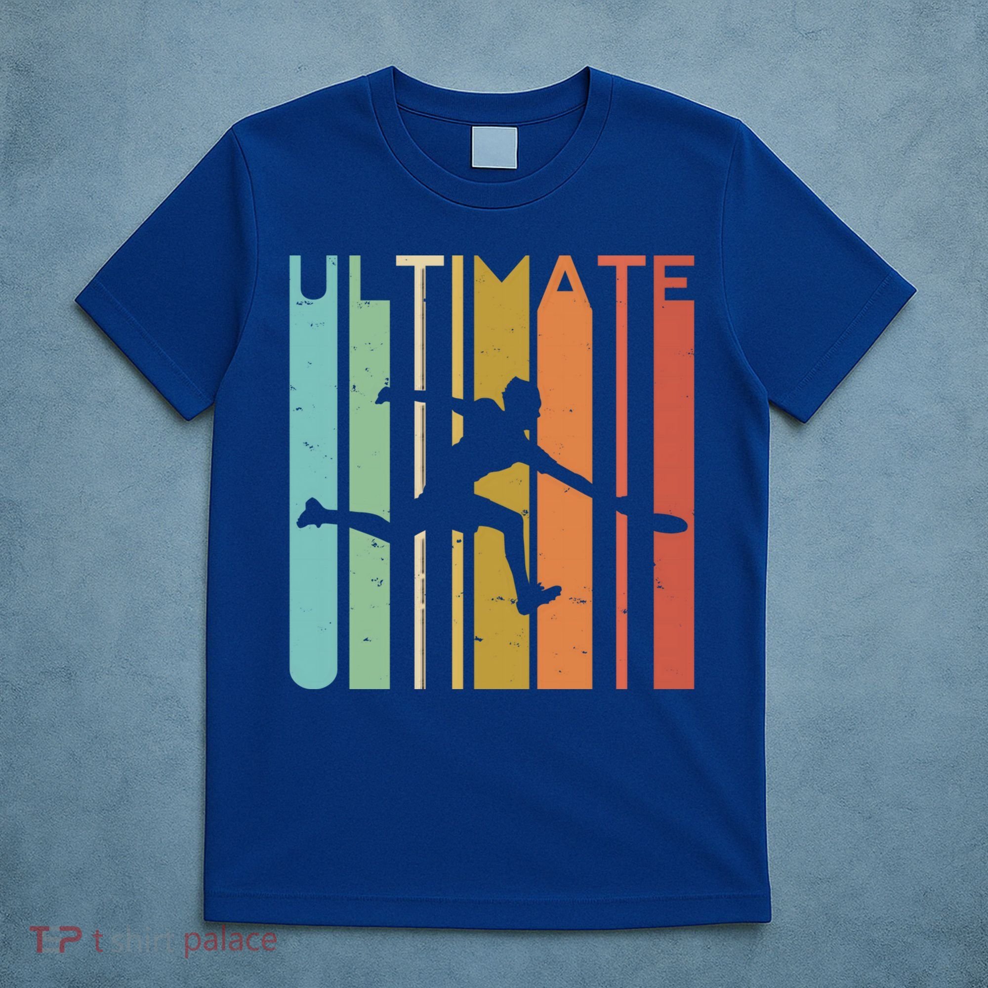 Ultimate Frisbee Retro Player Flying Disc College Cute Gift T-Shirt