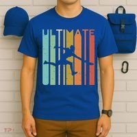 Ultimate Frisbee Retro Player Flying Disc College Cute Gift T-Shirt thumb 6