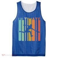 Ultimate Frisbee Retro Player Flying Disc College Cute Gift Mesh Reversible Basketball Jersey Tank thumb 0