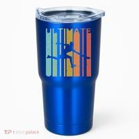 Ultimate Frisbee Retro Player Flying Disc College Cute Gift Tumbler thumb 0