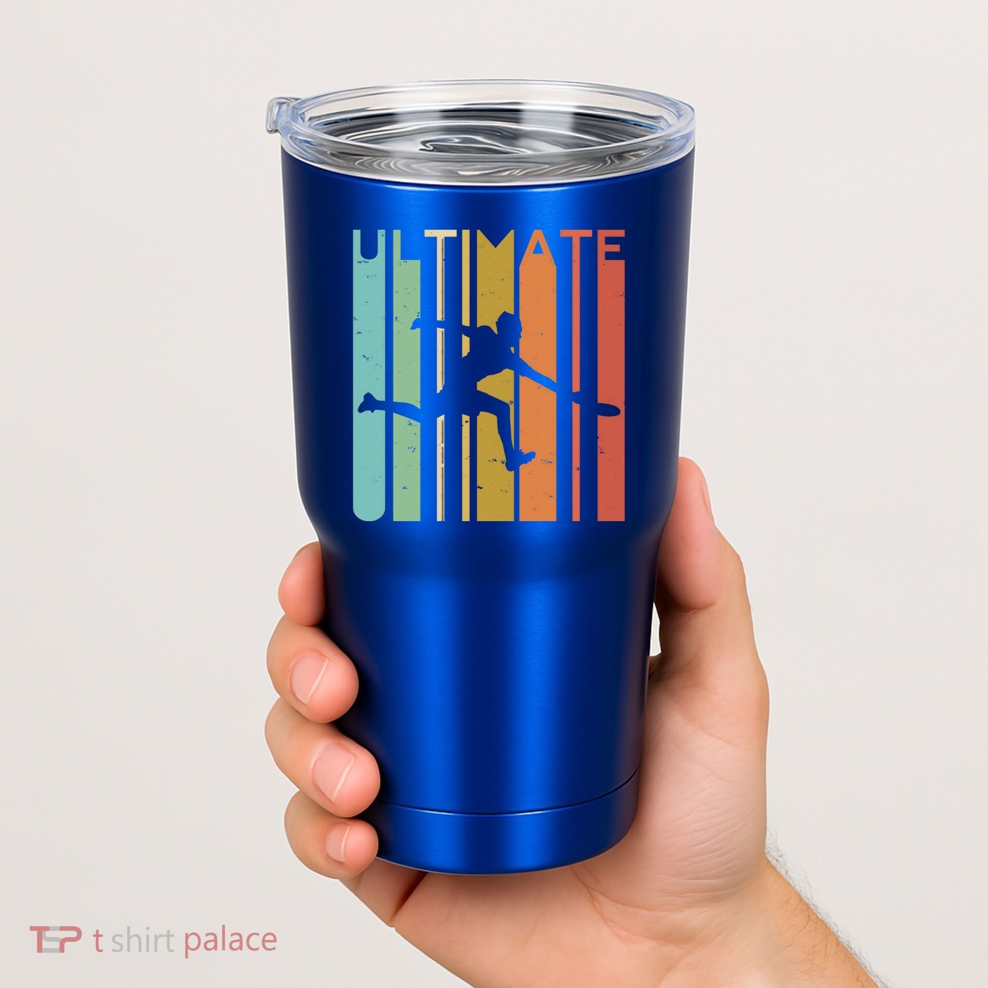 Ultimate Frisbee Retro Player Flying Disc College Cute Gift Tumbler