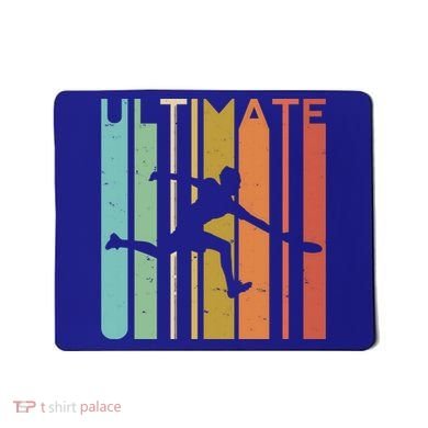 Ultimate Frisbee Retro Player Flying Disc College Cute Gift Mousepad