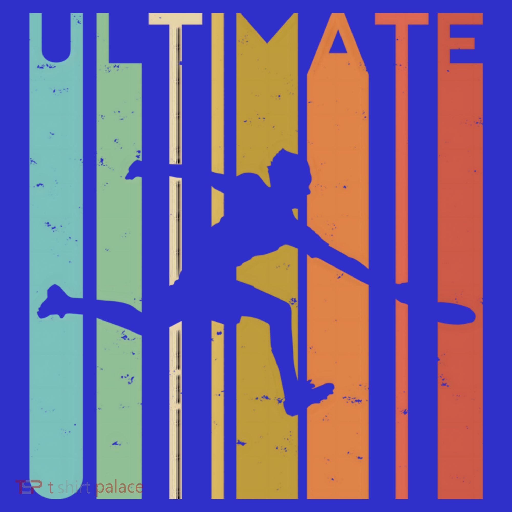 Ultimate Frisbee Retro Player Flying Disc College Cute Gift Mousepad