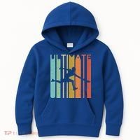 Ultimate Frisbee Retro Player Flying Disc College Cute Gift Kids Hoodie thumb 0