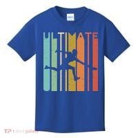 Ultimate Frisbee Retro Player Flying Disc College Cute Gift Kids T-Shirt thumb 0