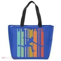Ultimate Frisbee Retro Player Flying Disc College Cute Gift Tote Bag thumb 0