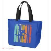 Ultimate Frisbee Retro Player Flying Disc College Cute Gift Tote Bag thumb 3