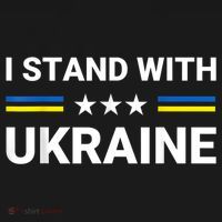 Ukrainian Flag Support Ukraine Freedom I Stand With Ukraine Gift USA-Made Doggie Bandana thumb 2