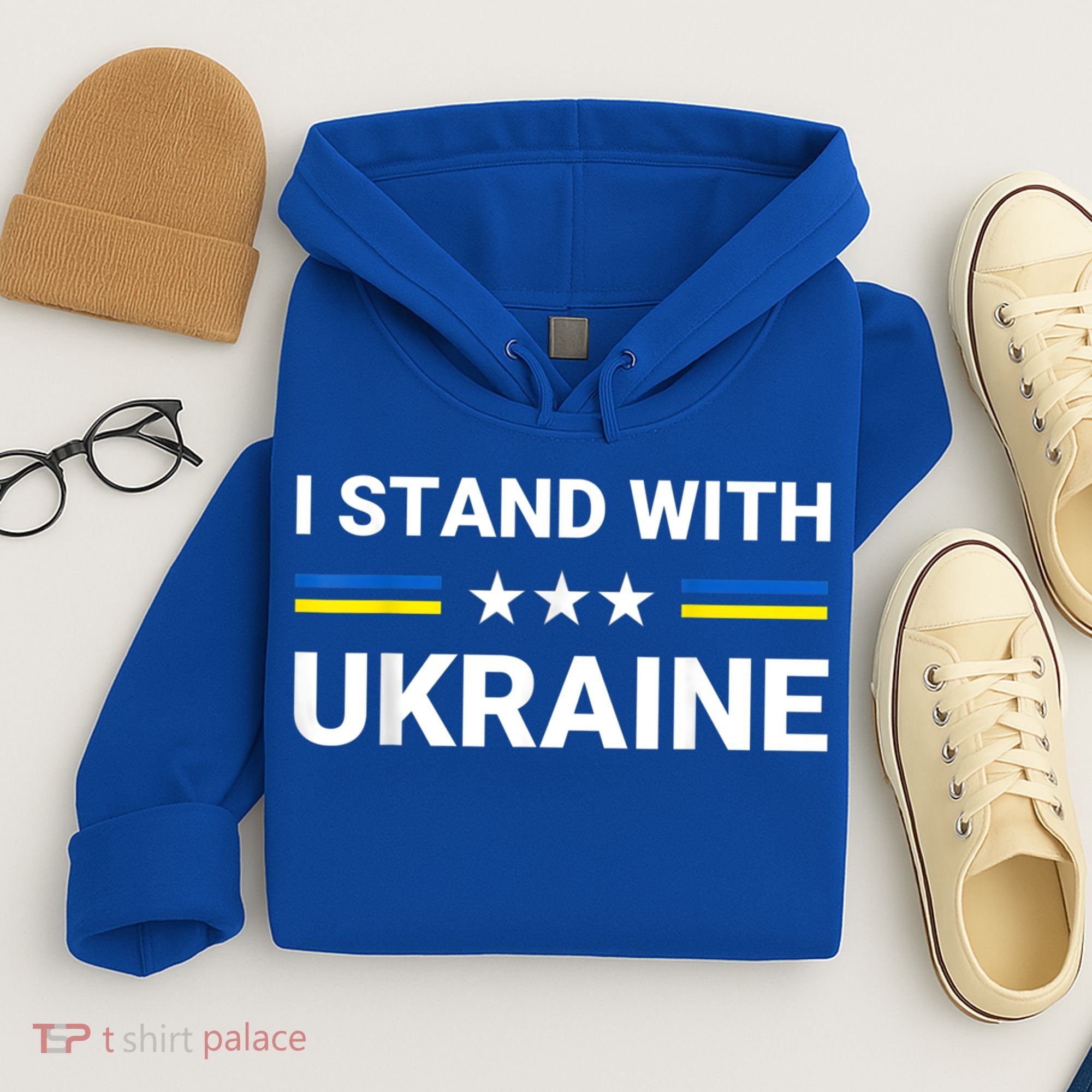 Ukrainian Flag Support Ukraine Freedom I Stand With Ukraine Gift Hoodie