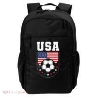 Usa Flag Soccer Fan Backpack thumb 0