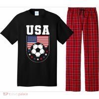 Usa Flag Soccer Fan Pajama Set thumb 0