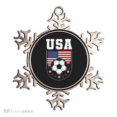 Usa Flag Soccer Fan Ornament