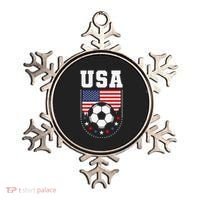 Usa Flag Soccer Fan Ornament thumb 0