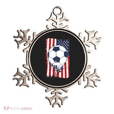 USA Flag Soccer Lover Ornament