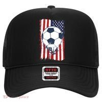 USA Flag Soccer Lover Hat thumb 0