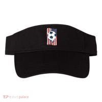USA Flag Soccer Lover Visor thumb 0