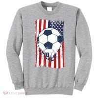 USA Flag Soccer Lover Sweatshirt thumb 0