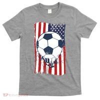 USA Flag Soccer Lover T-Shirt thumb 0
