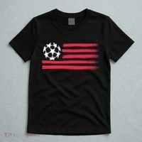 USA Flag Soccer Ball Cool Futbol Equipment T-Shirt thumb 5