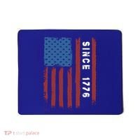 Usa Flag Since 1776 Revolution Declaration Freedom Military Gift Mousepad thumb 0