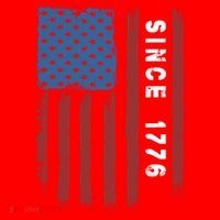 Usa Flag Since 1776 Revolution Declaration Freedom Military Gift Santa Hat thumb 1