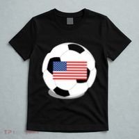 Usa Flag Soccer Fan Long Sleeve T-Shirt thumb 5