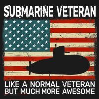 Usa Flag Submarine Veteran And Submarine Women's Hoodie thumb 2