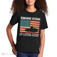Usa Flag Submarine Veteran And Submarine Kids T-Shirt thumb 2