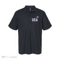 Usa Flag Skiing Team Cool Ski Equipment For Skier Polo thumb 0