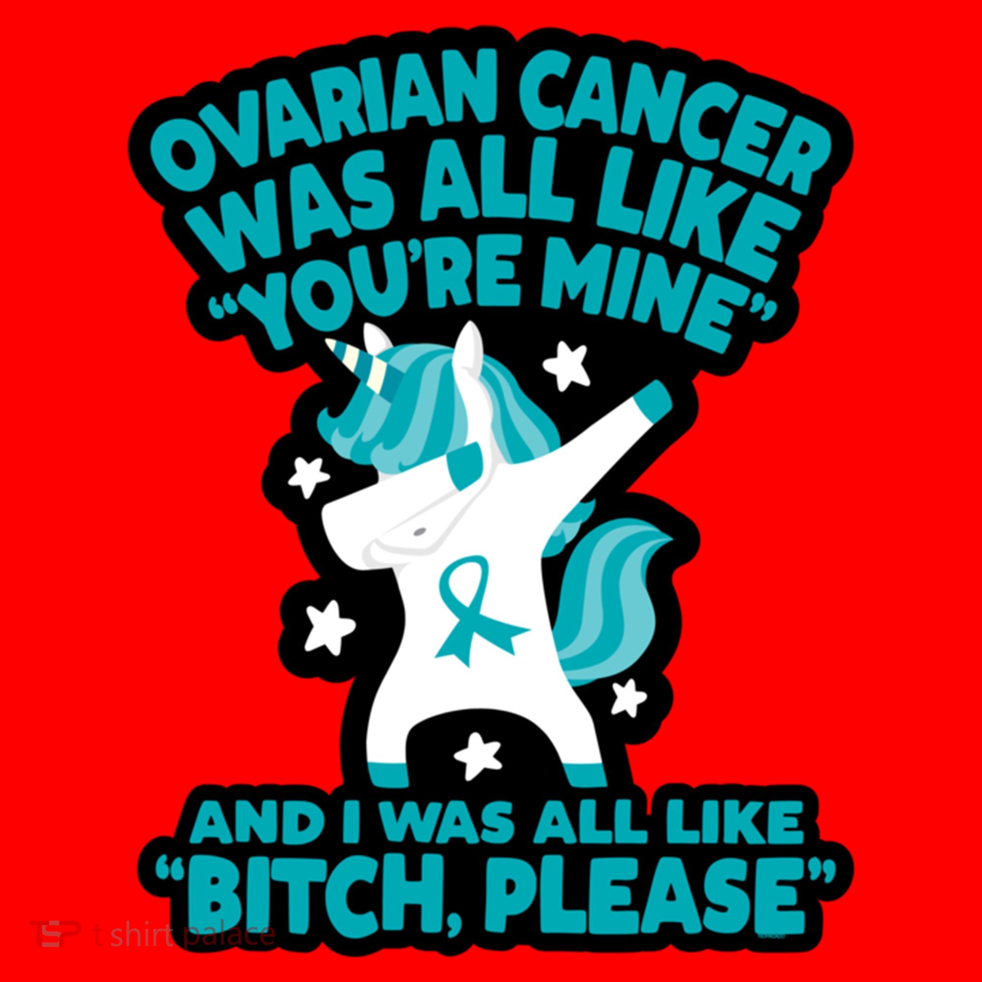 Unicorn Fighter Suvivor Fight Ovarian Cancer Awareness Santa Hat