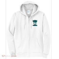 Unicorn Fighter Suvivor Fight Ovarian Cancer Awareness Full Zip Hoodie thumb 0