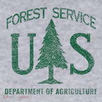 Us Forest Service (Distressed Green) Women's Sweatshirt thumb 2