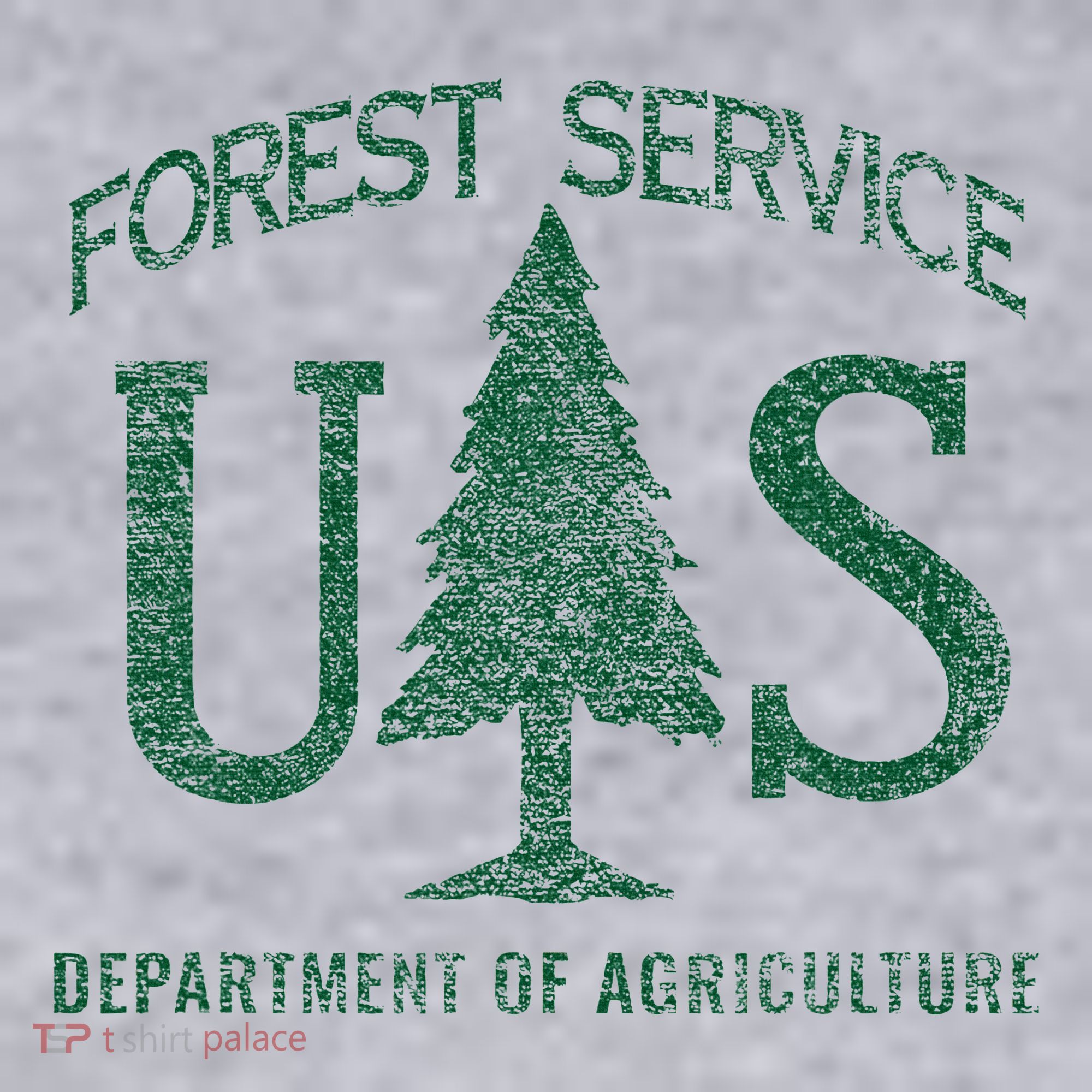 Us Forest Service (Distressed Green) Women's Sweatshirt