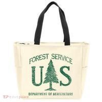 Us Forest Service (Distressed Green) Tote Bag thumb 0