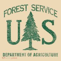 Us Forest Service (Distressed Green) Tote Bag thumb 4