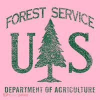 Us Forest Service (Distressed Green) Coaster thumb 2