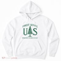 Us Forest Service (Distressed Green) Hoodie thumb 0