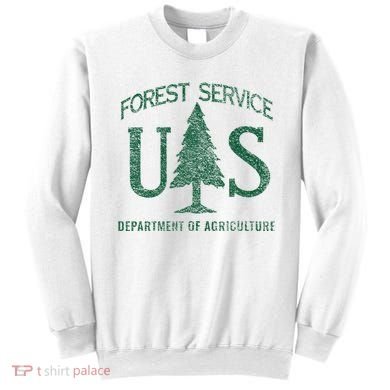 Us Forest Service (Distressed Green) Sweatshirt