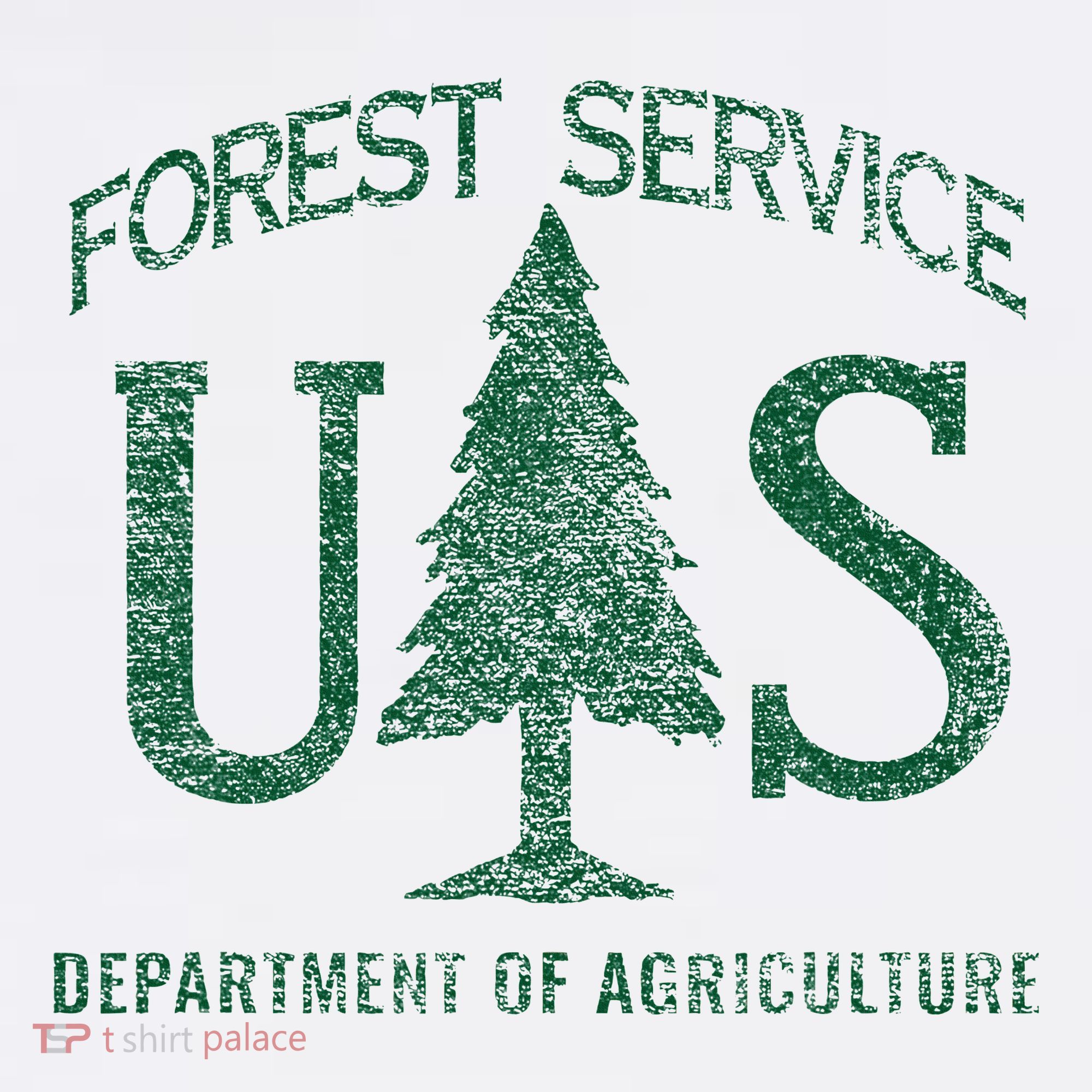 Us Forest Service (Distressed Green) Sweatshirt