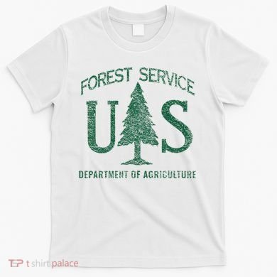 Us Forest Service (Distressed Green) T-Shirt