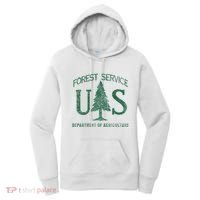 Us Forest Service (Distressed Green) Women's Hoodie thumb 0