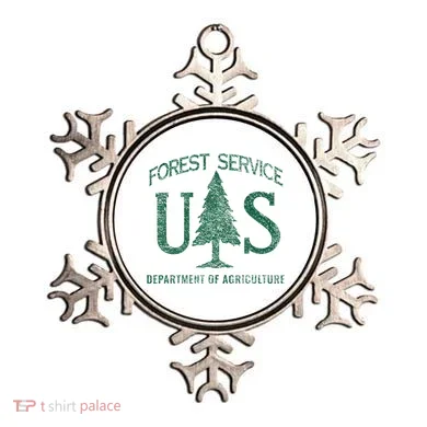Us Forest Service (Distressed Green) Ornament