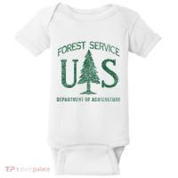Us Forest Service (Distressed Green) Baby Bodysuit thumb 0